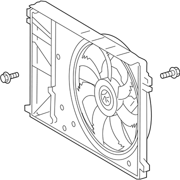 Toyota 16360-F0020 Fan Assembly