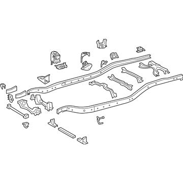 Toyota 51001-0C451 Frame Assembly