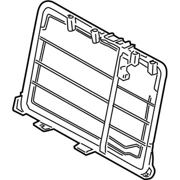 Toyota 71017-04060 Frame Sub-Assy, Rear Seat Back, RH