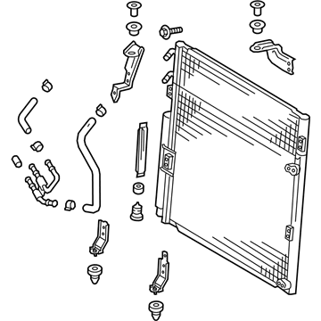 Toyota Tundra A/C Condenser - 88460-0C110