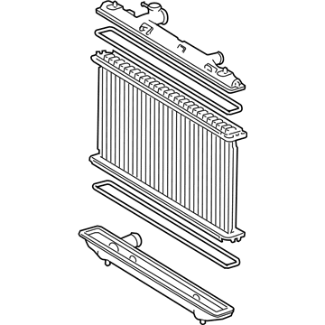 Toyota 16400-0V070 Radiator Assembly