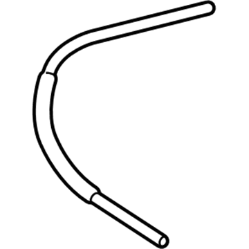 Toyota 16566-0H010 Overflow Hose