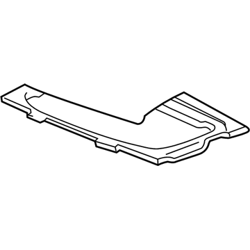 Toyota 63142-AC010 Reinforcement, Roof Panel