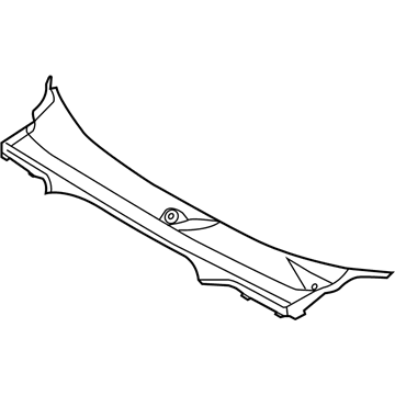 Toyota 55708-WAA01 LOUVER Sub-Assembly, Cow