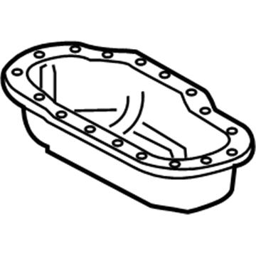 Toyota 12102-31020 Oil Pan