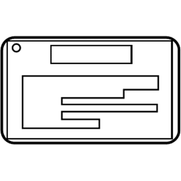 Scion 11294-0V010 Info Label