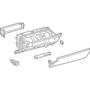 Toyota 55303-07051-C0 Glove Box Assembly