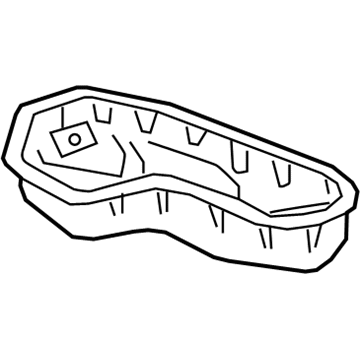 Toyota 12102-0P020 Pan Sub-Assy, Oil