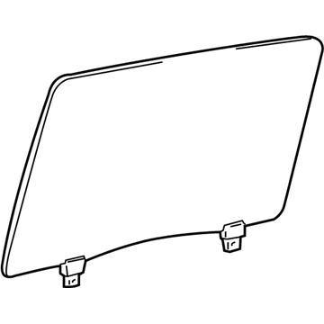 Toyota 68103-04060 Door Glass