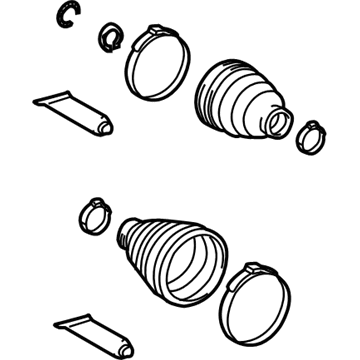 Toyota 04429-21030 Boot Kit