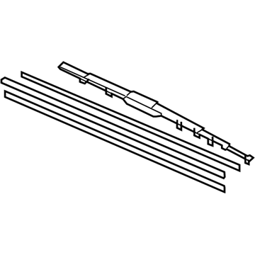 Toyota 85222-04030 Wiper Blade