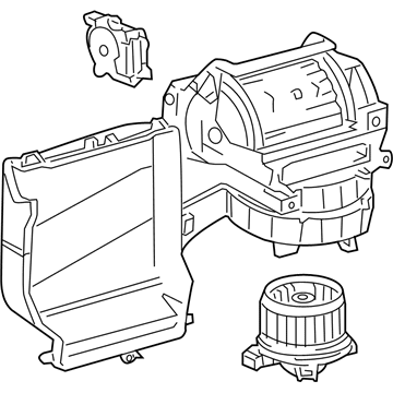 Toyota 87130-0C061 Blower Assembly