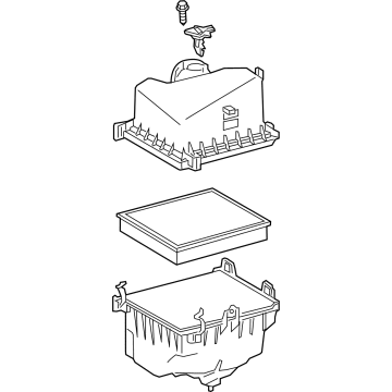 Toyota 17700-F0011 Air Cleaner Assembly