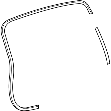 Toyota 67881-0E050 Body Weatherstrip