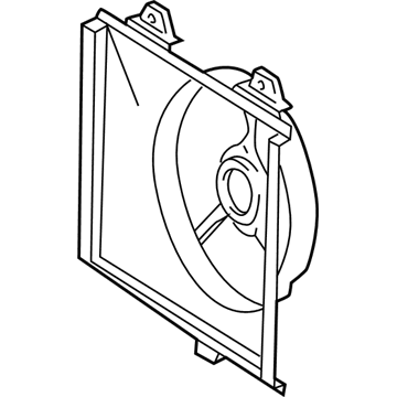 Toyota 16711-0A140 Fan Shroud