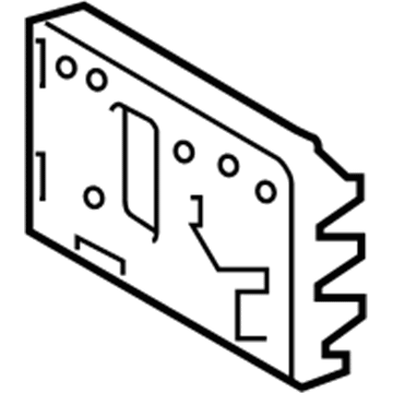 Toyota 75101-07060 License Bracket