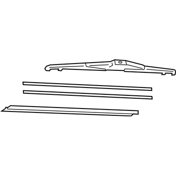 Toyota 85242-12090 Wiper Blade