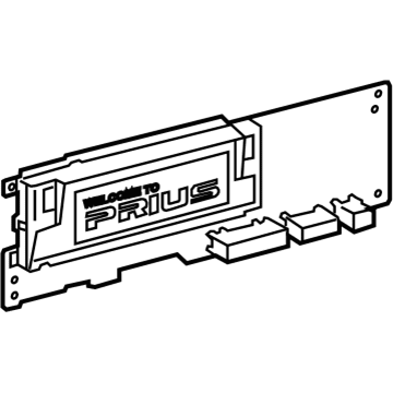 Toyota 83861-47D21 Plate, Combination M