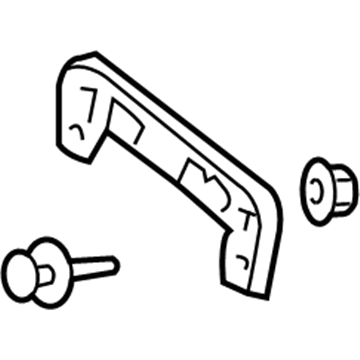 Toyota 52121-20150 License Bracket