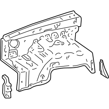 Toyota 53701-35472 Apron Panel