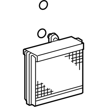 Toyota 88501-48301 Evaporator Core