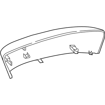 Toyota 87945-WB007 Outer Mirror Cover, Left