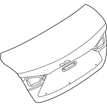 Toyota 64401-WB004 Panel Sub-Assembly, Luggage