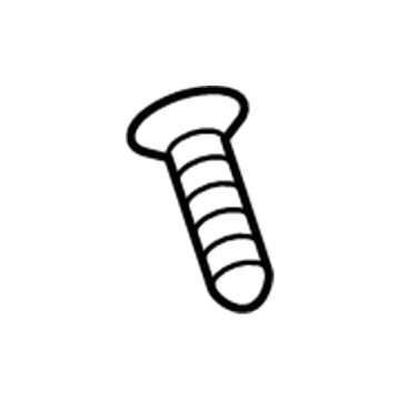 Toyota 90148-A0017 Striker Screw