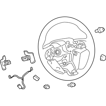 Toyota 45100-07500-C1 Wheel Assy, Steering