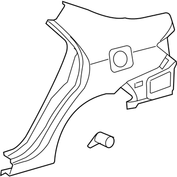 Toyota 61601-02210 Quarter Panel