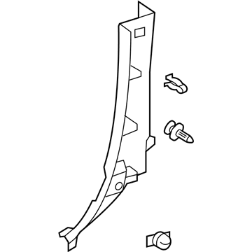 Toyota 62530-0C040-C0 Lower Trim