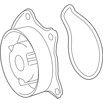 Toyota 16100-09620 Engine Water Pump Assembly