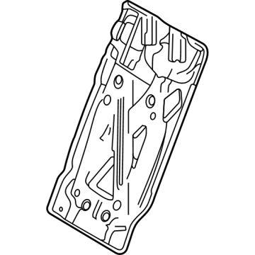 Toyota 71018-33170 FRAME SUB-ASSY, RR S