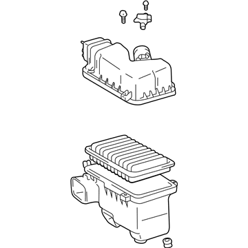 Toyota 17700-0P072 Air Cleaner Assembly