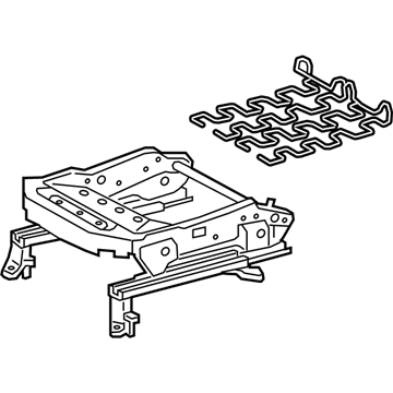 Toyota 71620-52080 Spring Assembly, Front Seat