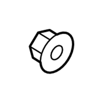 Toyota 90176-05018 Nut, Cap