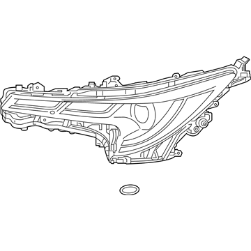 Toyota 81130-12L00 Headlamp Assembly