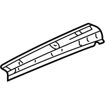 Toyota 53731-06060 Upper Rail, Passenger Side