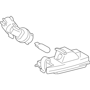 Toyota 81270-52010 License Lamp