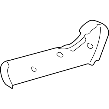 Toyota 71862-48040-A0 Inner Cover