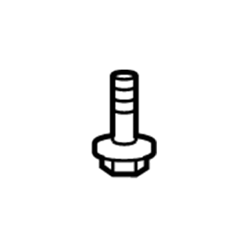 Toyota 90080-10181 Display Unit Bolt