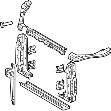 Toyota 53201-08032 Radiator Support