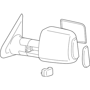 Toyota 87910-0C221 Mirror Assembly