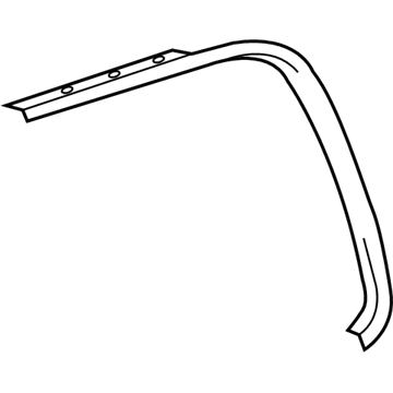 Toyota 75763-0C020 Frame Molding