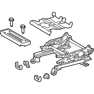 Toyota 71120-07052 Frame Assembly, Front Seat