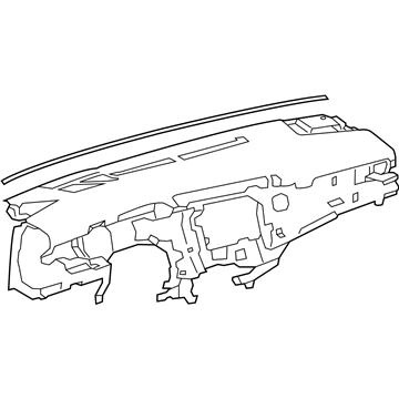 Toyota 55401-33902-B0 Instrument Panel