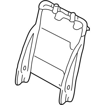 Toyota 71630-42040 Seat Back Frame