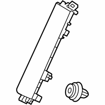 Toyota 73940-47040-C0 AIR BAG ASSY, RR SEA