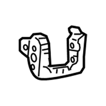 Toyota 57155-06010 Reinforcement, Front Side Member, RH