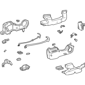 Toyota 87030-08030 A/C & Heater Assembly